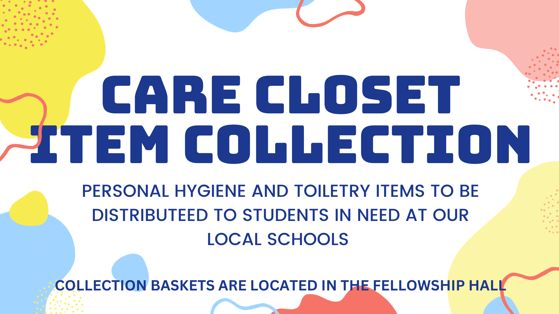 Care Closet Item Collection