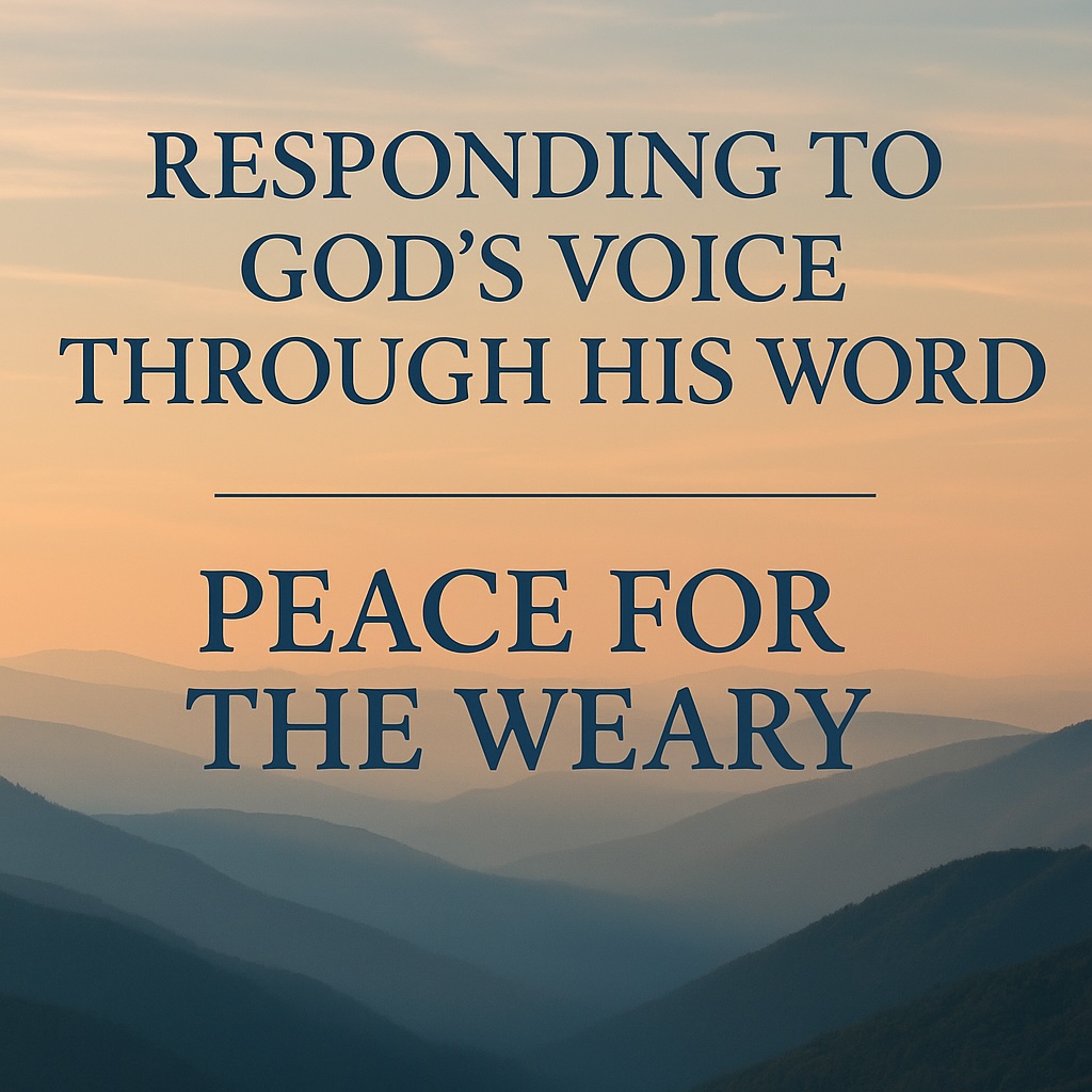 Peace For The Weary
