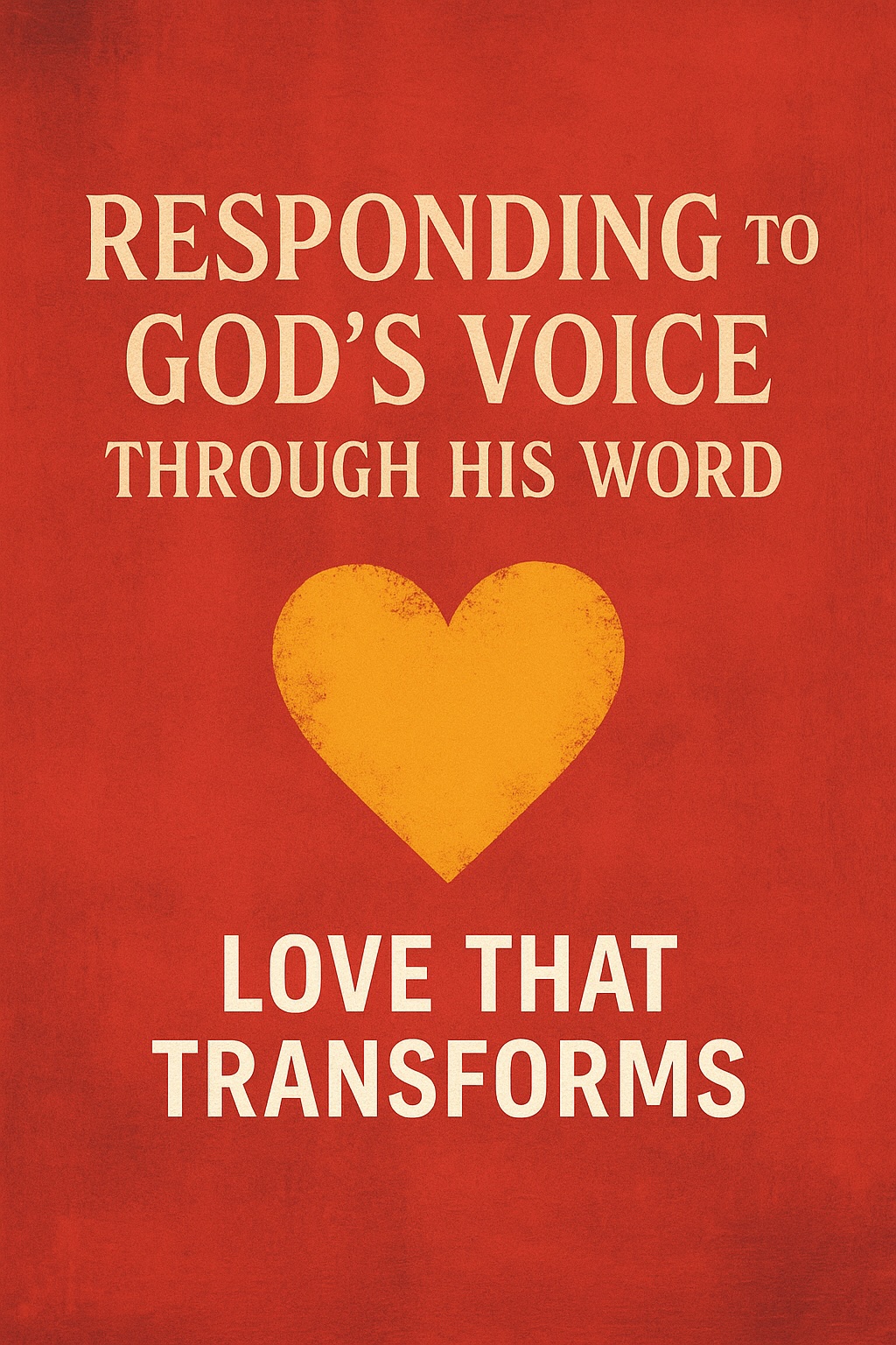 Love That Transforms